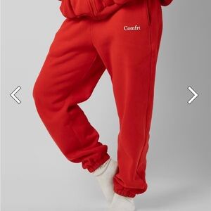 Comfrt Crimson Cloud Sweatpants